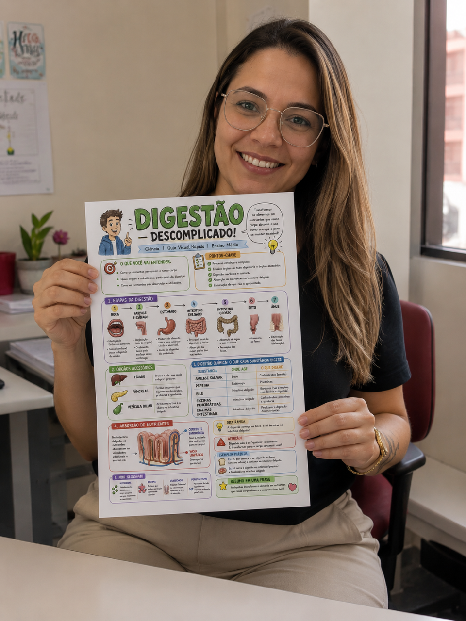 Depoimento de professor